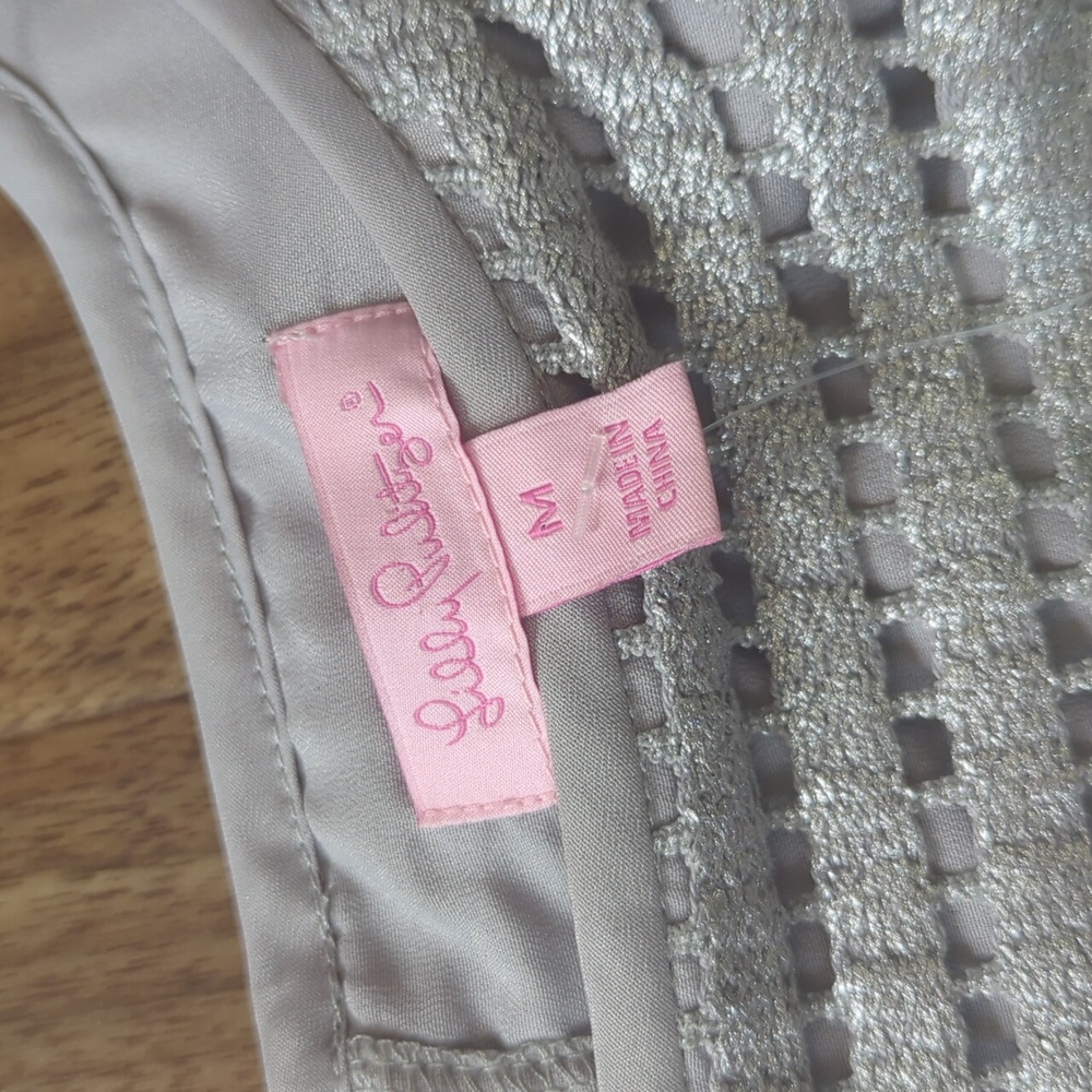 Lilly Pulitzer Silver Arlington Dress - Picture 6 of 11